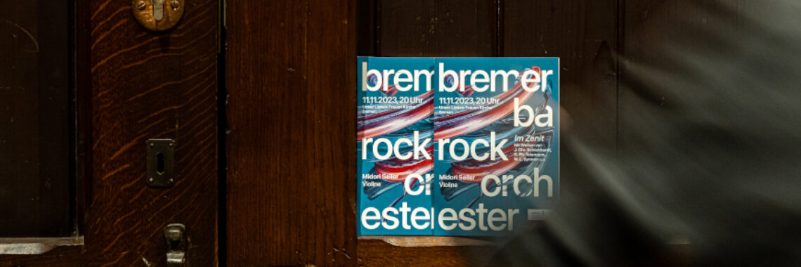 Kar­ten­vor­ver­kauf für die Bre­mer Kon­zert­rei­he Barock&Umzu star­tet am 31. August!